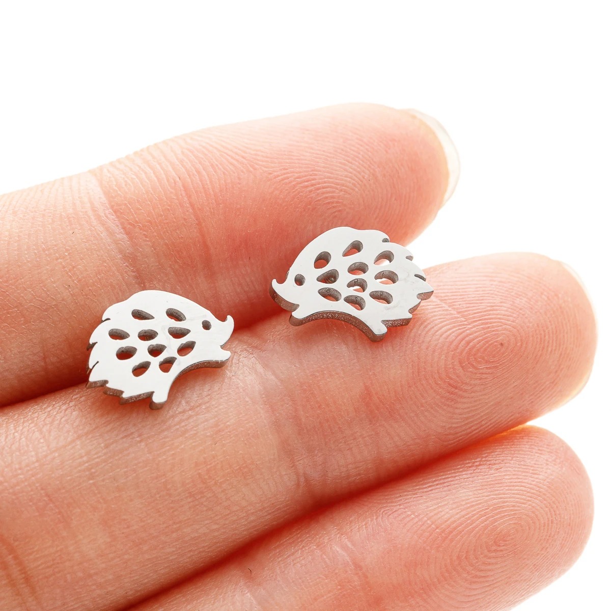 hedgehog earrings